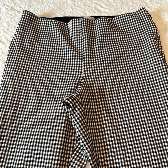 H&M Black and White Checkered Straight Leg Pants - Picture 3 of 7